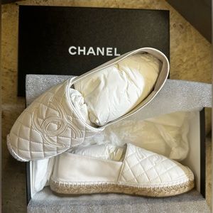 Chanel Espadrilles - size 39 - NWT